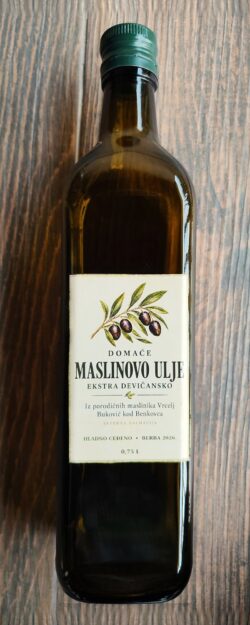 Ekstra devičansko maslinovo ulje 750 ml